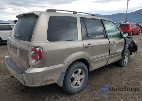 2006 Honda Pilot Ex из США, поврежденный, VIN 2HKYF18536H509714